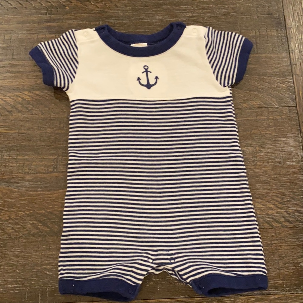 Baby boy shorts romper